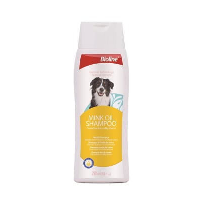 Bioline Shampoo Perro monk oil (aceite de visón) 250 ml1
