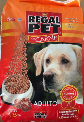 REGAL PET alimento perro adulto 18 kg