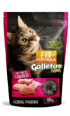 Galleta Fit Formula Gato Cangrejo 100 gr
