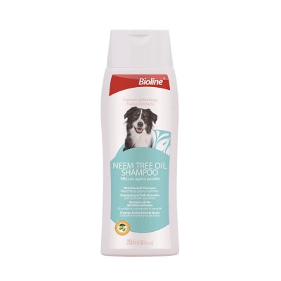 Bioline Shampoo Perro neem tree oil (aceite de nem) 250 ml
