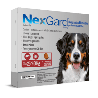 NEXGARD Antiparasitario externo 25-50 kg1