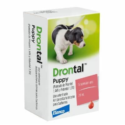 DRONTAL PERRO PUPPY Antiparasitario oral 20 ml1