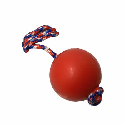 JUGUETE WARRIOR bola maciza con cuerda