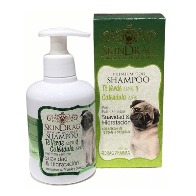 SHAMPOO SKINDRAG PERRO CALENDULA TÉ VERDE 250 ml