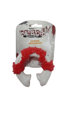 JUGUETE WARRIOR hueso redondo