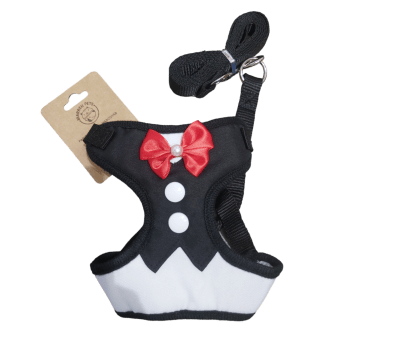 Arnes Perro Marben Pets Traje negro formal