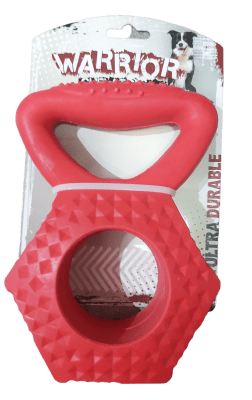 JUGUETE WARRIOR tuerca maciza con mango