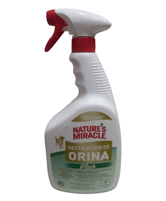 NATURES MIRACLE destructor de orina perro 946 ml.