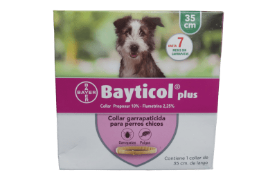 Collar Bayticol PLUS Antipulgas y Garrapatas Perro pequeño 35 Cm