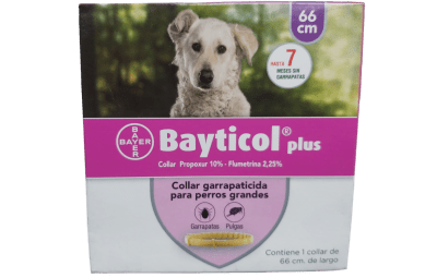 Collar Bayticol PLUS Antipulgas y Garrapatas Perro grande 66 cm