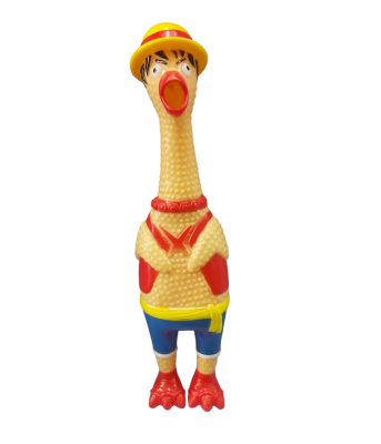 JUGUETE POLLO GRITON LUFFY
