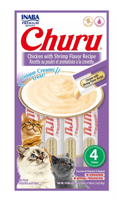 CHURU GATO POLLO CAMARÓN (Chicken with shrimp) 4 un.