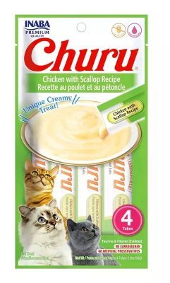 CHURU GATO POLLO CON OSTION (chicken with scalllop) 4 un.