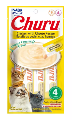 CHURU GATO POLLO QUESO (chicken with cheese) 4 un.