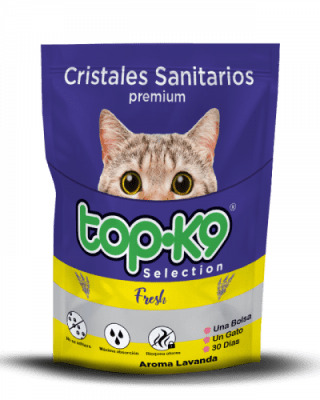 TOPK9 ARENA CRISTALES 1.6 KG