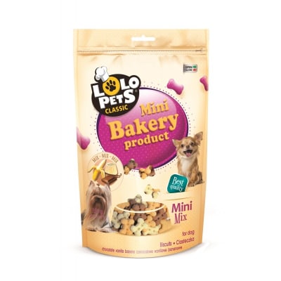 GALLETAS LOLO PETS mini bakery chocolate vainilla 350 GR