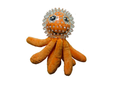 JUGUETE WARRIOR PULPO CON SONIDO