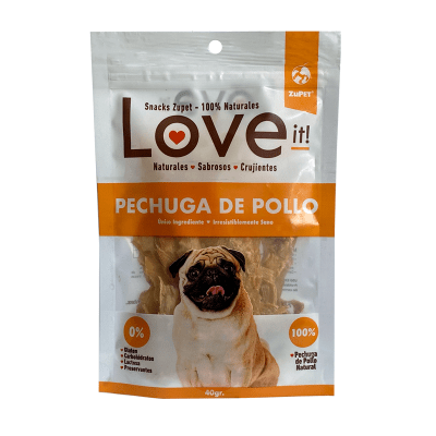 SNACK LOVE IT POLLO PERRO 40 GR1