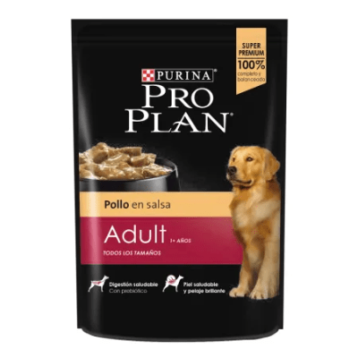 POUCH PRO PLAN PERRO adulto pollo en salsa 100g