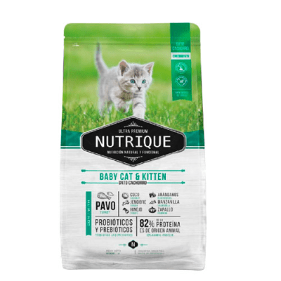 NUTRIQUE GATO KITTEN PAVO 2 kg