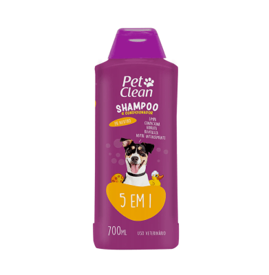 Shampoo y Acondicionador 5 en 1 PET CLEAN 700 ml