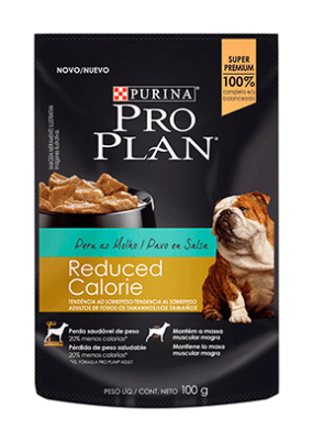 POUCH PRO PLAN PERRO adulto reducido en calorías pavo 100g1