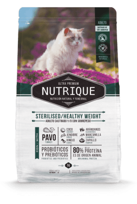 NUTRIQUE GATO ADULTO esterilizado/control peso 7.5 kg