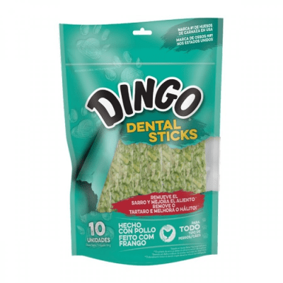 SNACK DINGO dental sticks 90 gr 10 unid.