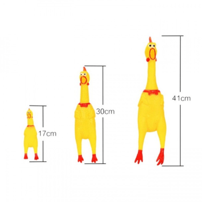 JUGUETE POLLO GRITON