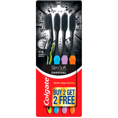 CEPILLOS COLGATE X4 Y TIRA ZIGZAG