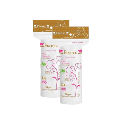 TOALLA PETALOS DESMAQUILLANTES PROTEC 2X80