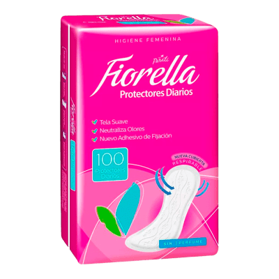 PROTECTORES DIARIOS FIORELLA 100 UNIDADES
