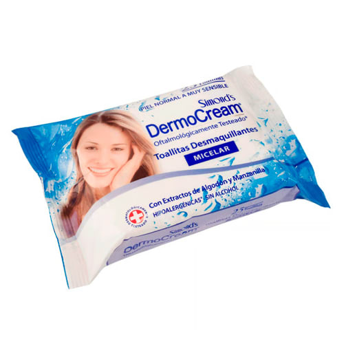 DERMOCREAM TOALLA DESMAQUILLANTE MICELAR1