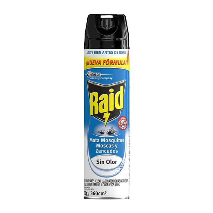 INSECTICIDA RAID SIN OLOR 380 ML1