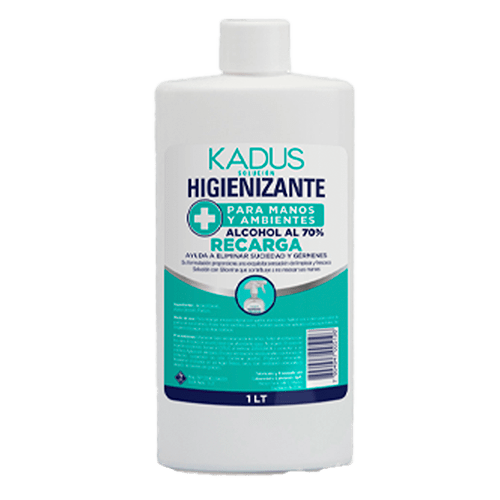 SOLUCION HIGIENIZANTE ALCOHOL 70% KADUS3