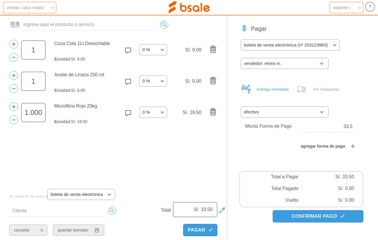 Boleta Electrónica