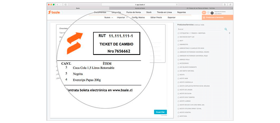 Venta online