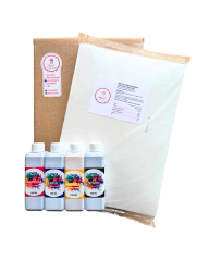 Pack 50 Láminas Arroz Grueso + 400ml tinta