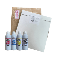 Pack 25 láminas Azúcar + 400ml Tinta Canon