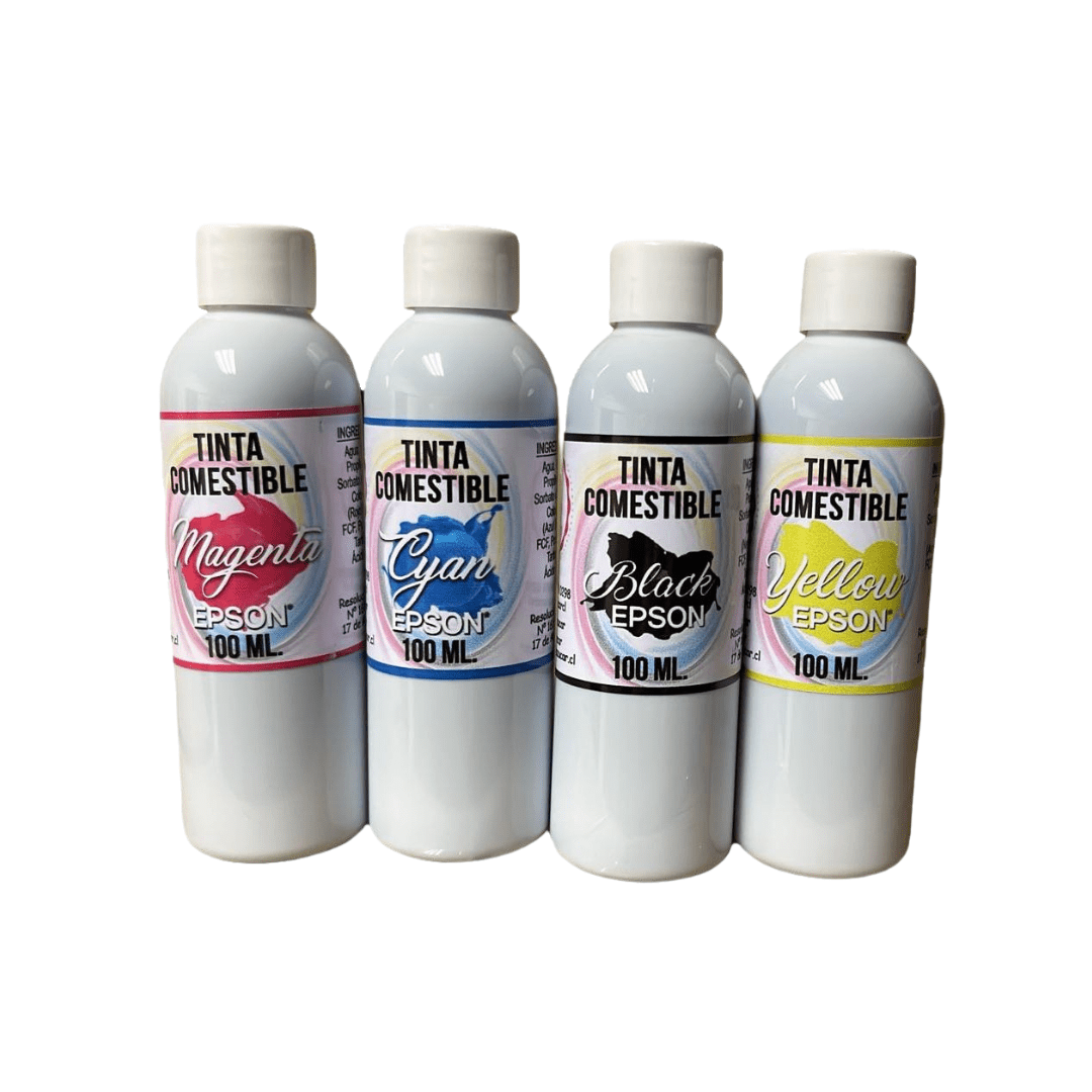 Pack tintas comestibles EPSON 400 ml1