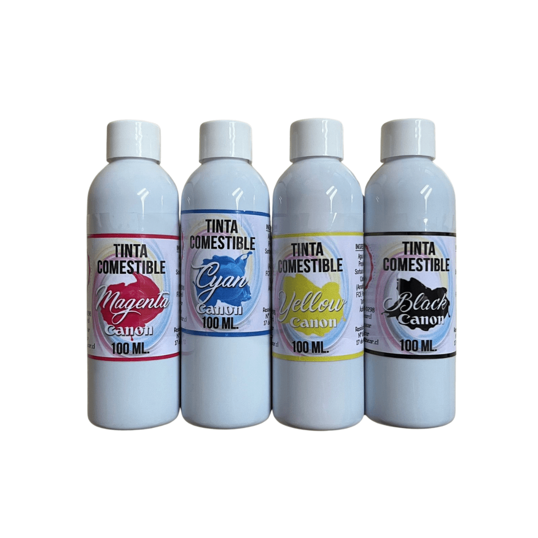 Pack tintas comestibles CANON 400 ml1