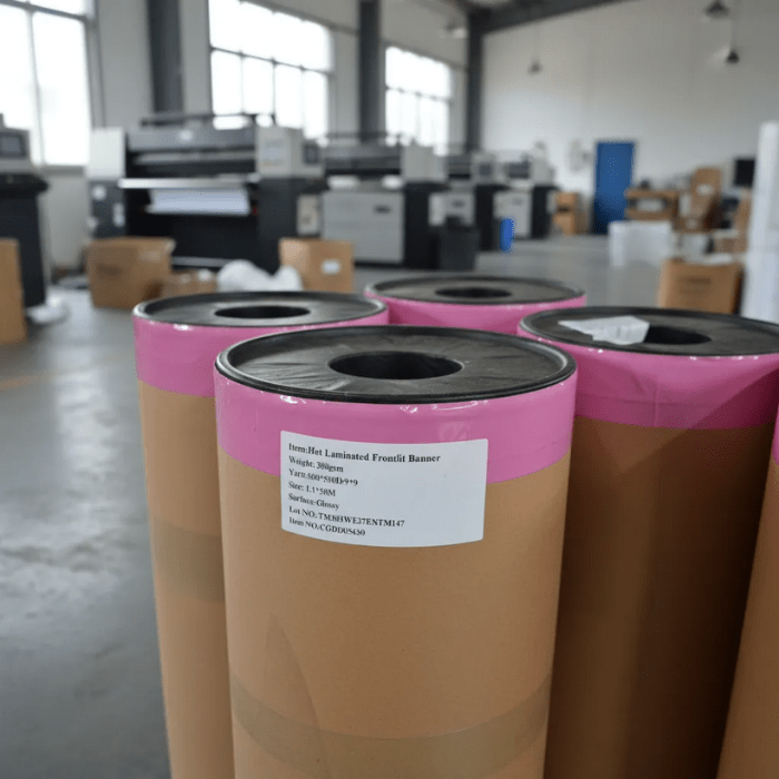 Tela PVC 380g Glossy 50X1,1 Mt3