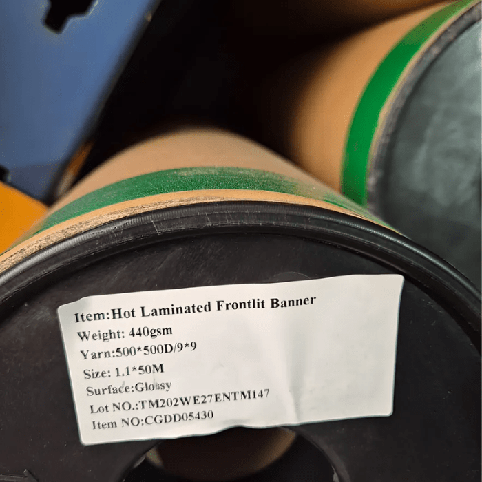 Tela PVC 440g Glossy 50X1,6 Mt1