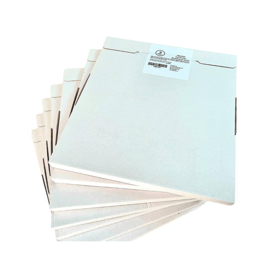 Caja 250 láminas Papel Azúcar2