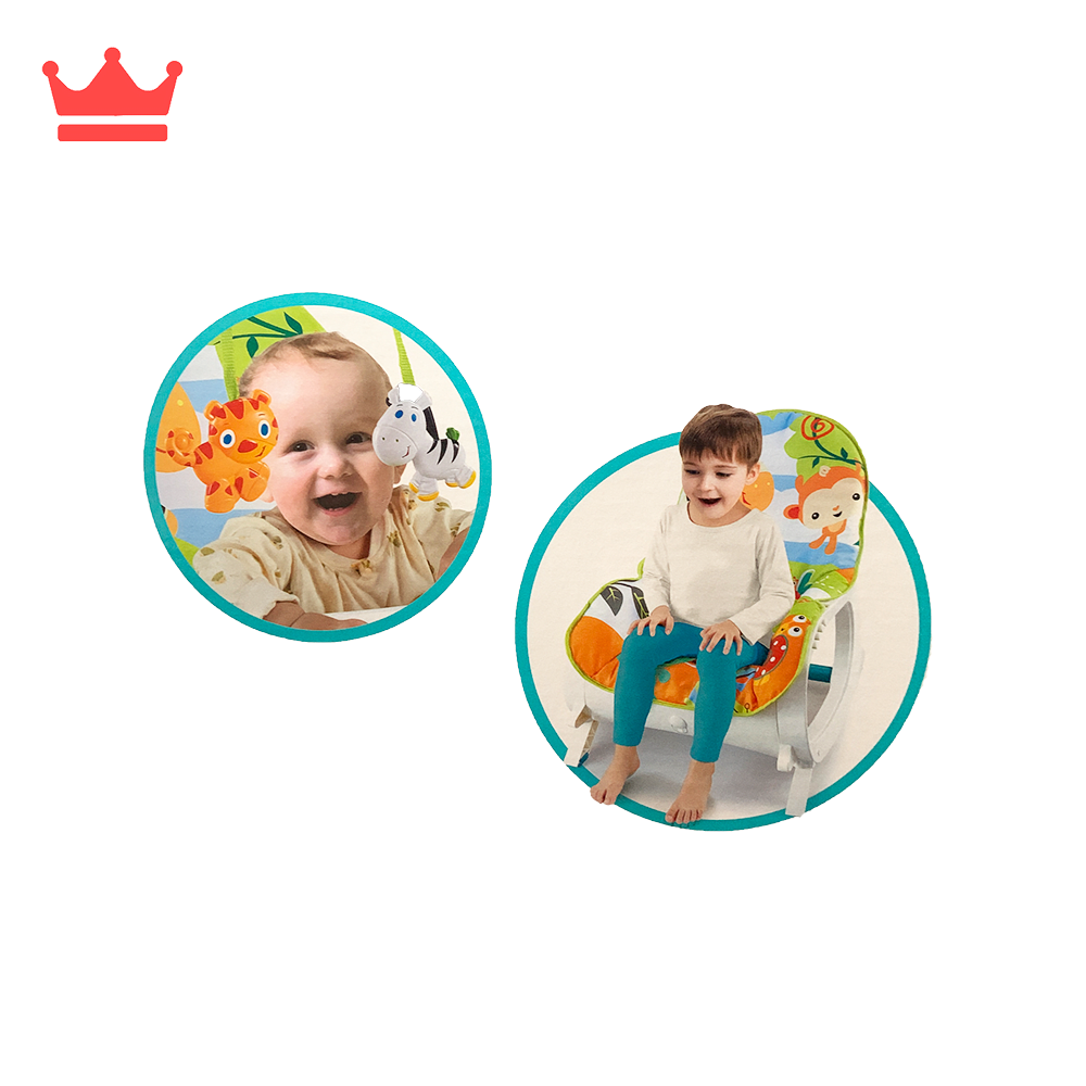 SILLA MECEDORA BEBE 7188 Centro Real KIDS Tu tienda