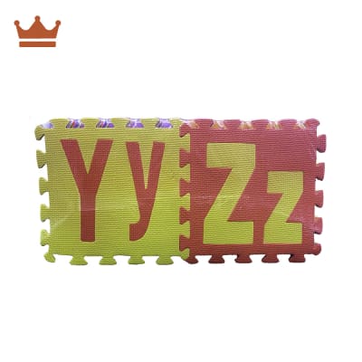 PISO DE GOMA EVA LETRAS 26 PCS 0617A1