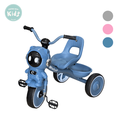 TRICICLO CHAVITO ASTRONAUTA MUSICAL EBABY 324