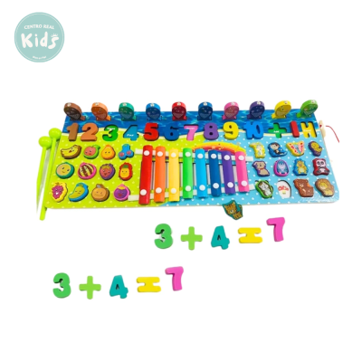 XILOFONO DE MADERA 5 EN 1 ABC00361