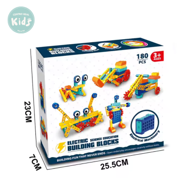 BLOQUES ELECTRICO DIDACTICO 180 PCS NKT-3611