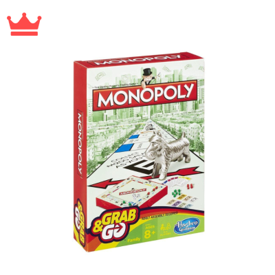 HASBRO MONOPOLY GRAB&GO MONOPOLIO JUEGOS DE VIAJE B10041